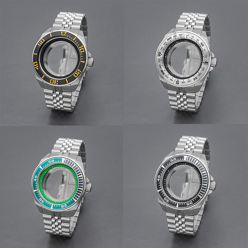Citizen Watch Tsuyosa - キングサムライプロスペックスシリーズの時計ケースとブレスレット,自動巻きムーブメント付きサファイアガラス,4r35,4r36,nh35,nh36,200m