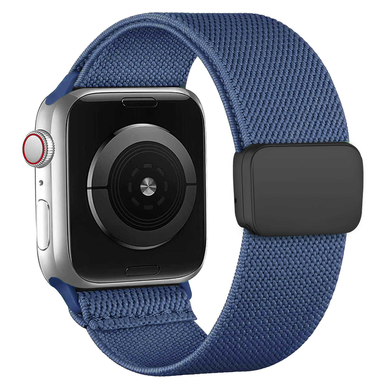 Milanese Loop Magnetic - Apple Watch用磁気ストラップ,iwatch用ナイロンアクセサリー,ウルトラシリーズ3,6,7,8,9,40mm, 44mm, 41mm, 45mm 49mm、38mm、42mm