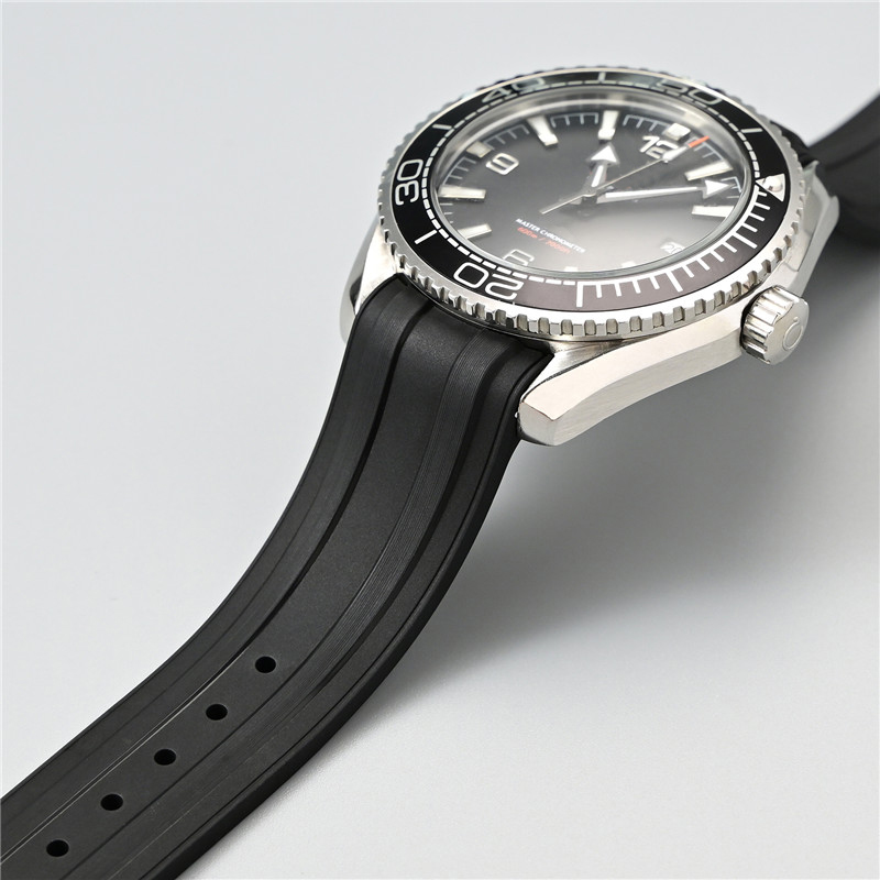 20 ミリメートルフッ素ゴム時計ストラップオメガシーマスター - Omega Watch Seamaster のレビューと価格