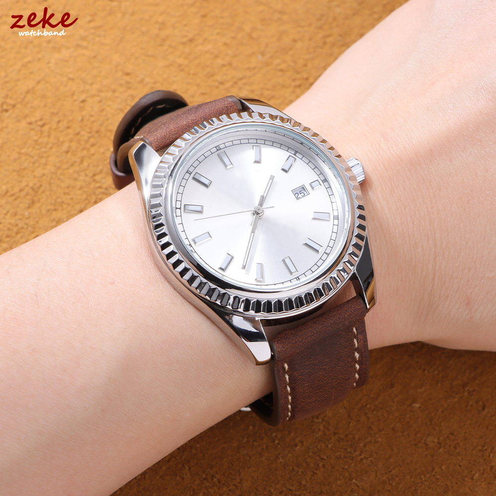 ヴィンテージワックスクイックリリース18mm 20mm 22 - Leather Strap Quick Release のレビューと価格