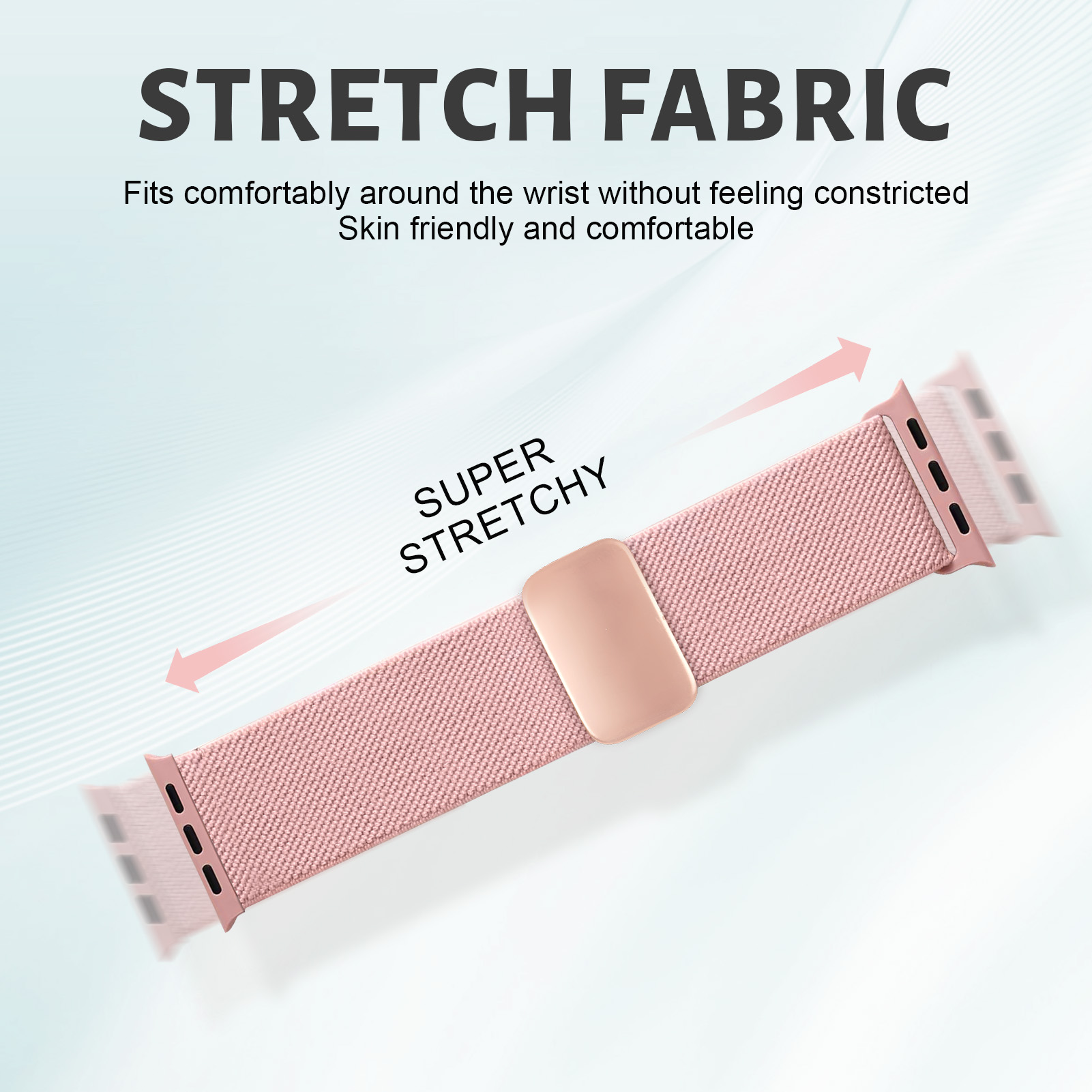 Apple Watch用磁気ストラップ,iwatch用ナイロ - Milanese Loop Magnetic のレビューと価格