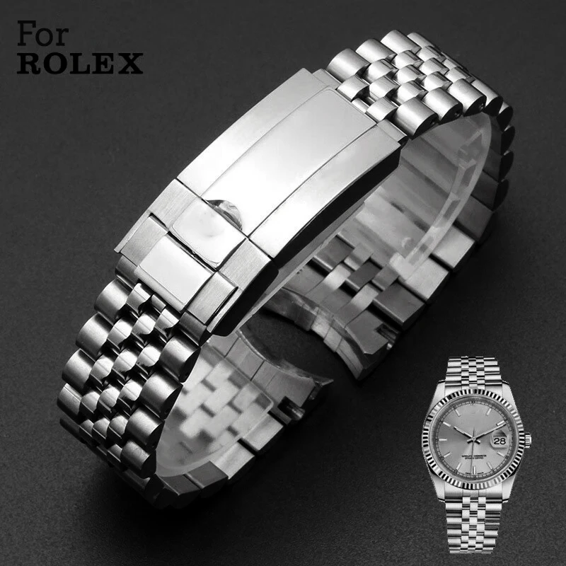 20 ミリメートルジュビリー時計バンドロレックスオイスタース - Rolex Watch Datejust のレビューと価格